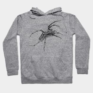 Spider drawing Hoodie